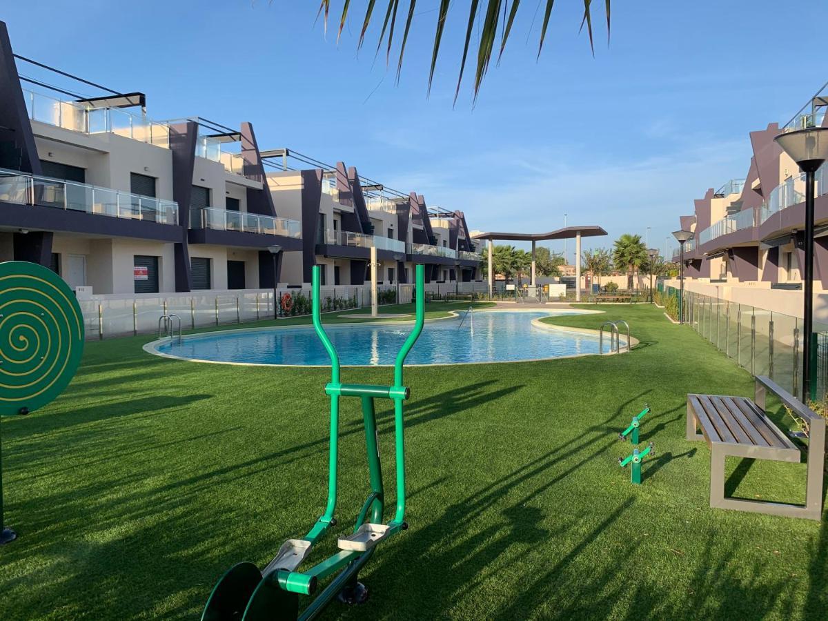 Higuericas 411 - Planta Baja - Vista Piscina - Cerca Playa Lägenhet Pilar de la Horadada Exteriör bild